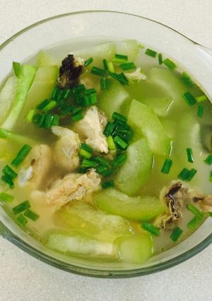 Hình của món Canh xương gà bí xanh Hải Hậu.