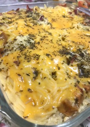 Foto resep Spaghetti skotel kukus