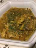 Chevreau mariné façon créole aux oignons,épices,citron et herbes aromatiques
