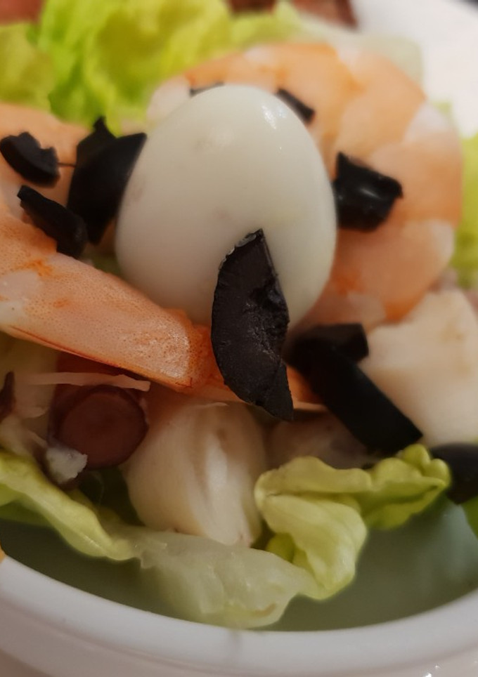 Una foto de Cocktail de marisco sin gluten