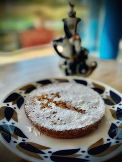 Una foto de Tarta casera de Santiago (en Thermomix & airfryer)