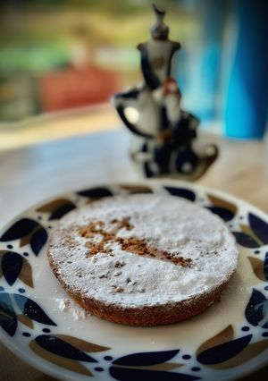 Foto principal de Tarta casera de Santiago (en Thermomix & airfryer)