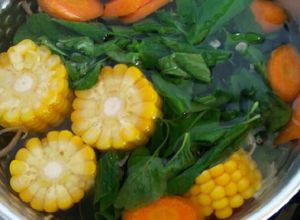 Foto resep Sayur bening bayam praktis dan enak 