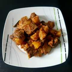 รูปของ Sambal goreng hati sapi