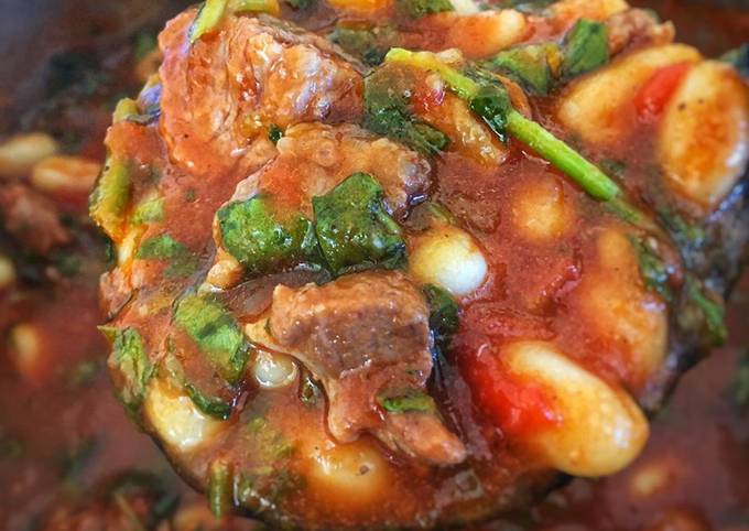 How to Make Quick Lamb and Bean stew