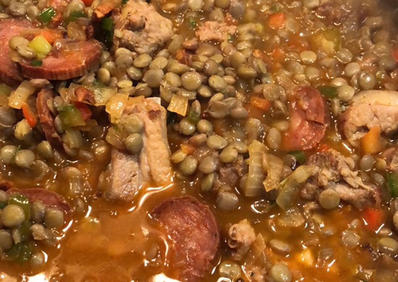 Guiso de lentejas