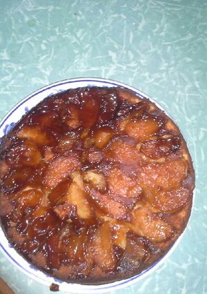 Una foto de Torta de manzanas
