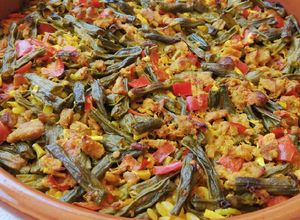 Foto principal de Arroz al horno de verano (arròs al forn en tonyina)