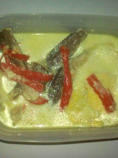 Foto resep Ikan asin gabus masak lemak