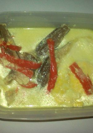 Foto resep Ikan asin gabus masak lemak