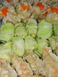 Sawi roll ayam