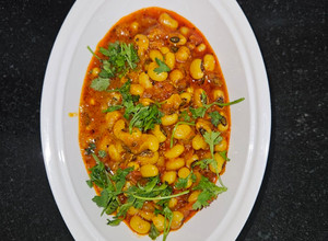 A picture of Lobia ki sabji (good weight loss and cholesterol control).
