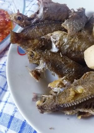 Foto resep Baby mujair, tahu goreng sambal terasi