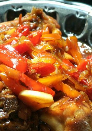 Foto resep Ayam kuah kecap vevs