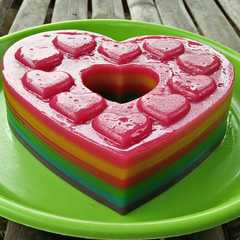 รูปของ Kue Lapis Beras Pelangi 🌈