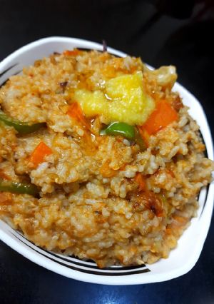 A picture of Masala Khichdi.