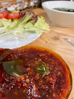 Foto resep Sambel ayam kremes