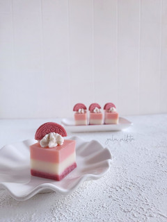 Foto resep PinkyBerry Oreo Puding