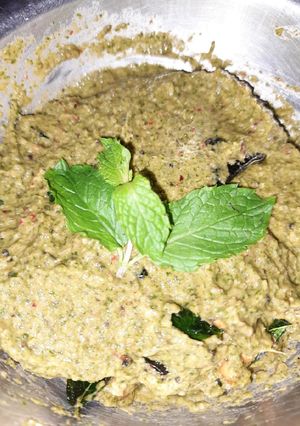 புதினா துவையல் செய்முறை முக்கிய புகைப்படம்