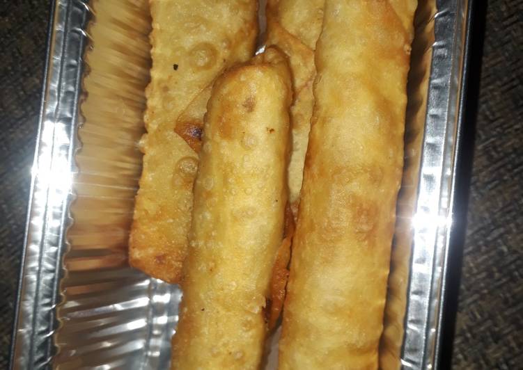 Easiest Way to Make Chicken spring roll in 28 Minutes for Young Wife