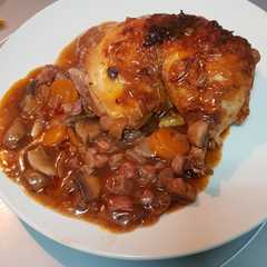 Una foto de Pollo al horno