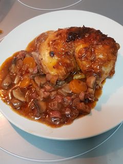 Una foto de Pollo al horno