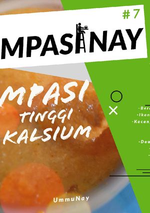 Foto resep Mpasi 6m+ Tinggi Kalsium