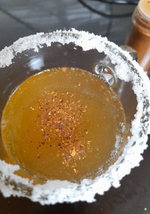 Una foto de Michelada