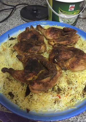 صورة لوصفة برياني الدجاج