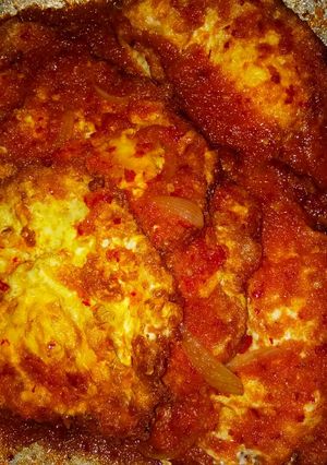 Foto resep Telur ceplok balado