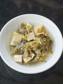 Foto resep Sup Sawi Asin dengan Tahu