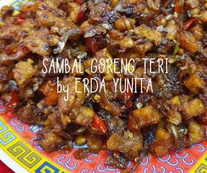 Resep mudah Sambal goreng teri Lezat Mantap