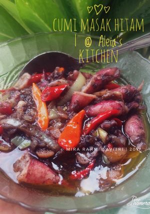 Foto resep Cumi Kuah Hitam