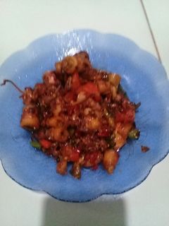 Foto resep Oseng cumi asin