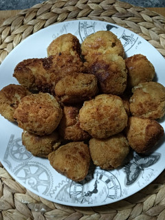 Una foto de Croquetas de setas cultivadas y jamón