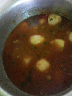 A picture of Potato_beef stew# season ingredients contest.