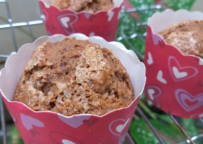 Cara Gampang Menyiapkan Muffins ampas kacang merah yang Bisa Manjain Lidah