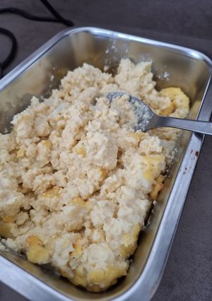 Une photo de Œuf brouillés crémeux