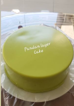 Foto resep Pandan Layer Cake