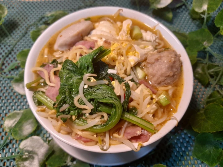 Langkah Gampang Menyiapkan Resep Mie tek tek kuah yang Bisa Manjain Lidah Anti Ribet, Mantap Sekali