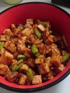 Foto resep Sambal goreng petai tempe tahu