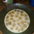 Gelatina proteica con banana