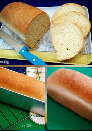 Foto resep Simply Roti Tawar no mixer no telur Nikmatul Rosidah