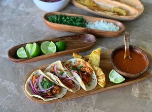 Una foto de Taquitos al pastor