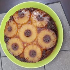 A picture of Pineapple upside down cake.