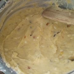 A picture of Mashed Green banana.