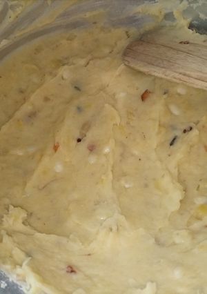 A picture of Mashed Green banana.
