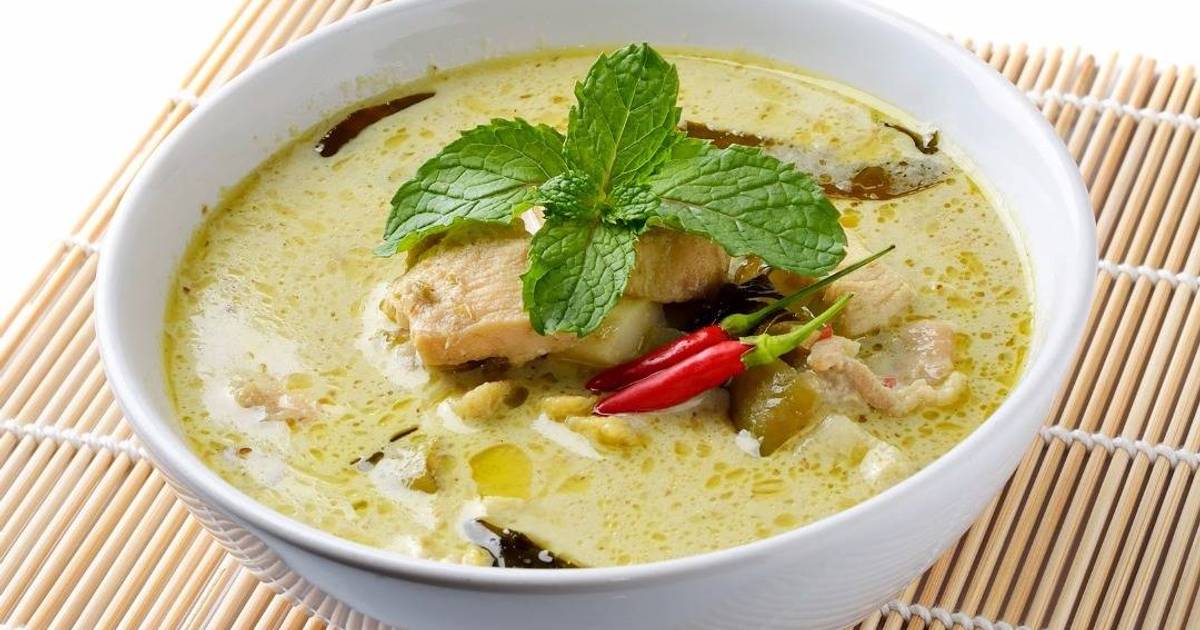 Poulet Thaï au curry vert de Alexis - Cookpad