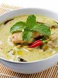 Poulet Thaï au curry vert