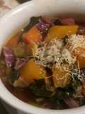 Cocina anti frío: Minestrone de lentejas (rápido)